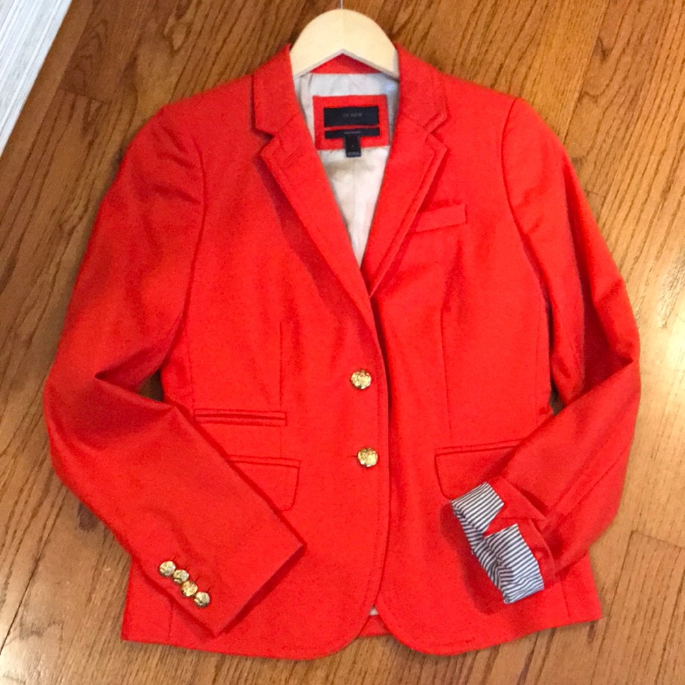 JCrew blazer red available. Camel SOLD.